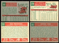1959 Topps HOFer/Star Card Lot of 4
