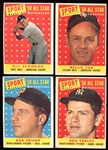 1958 Topps All-Stars 4 Different