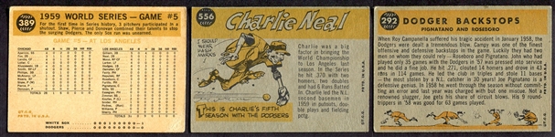 1960 Topps 3 Different