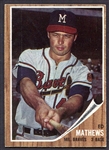 1962 Topps #30 Eddie Mathews 