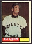 1961 Topps #417 Juan Marichal Rookie Card