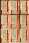 1954 Bowman 10 Different 