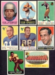1958-1961 Topps Football 8 Different 