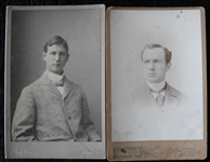 Circa 1900 Ivy League School cabinet photos by Pach & Chickering