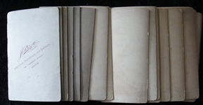 Circa 1900 Ivy League School cabinet photos by Pach & Chickering
