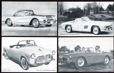 1950's Exhibit Arcade Sports Cars 5 Different