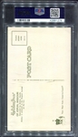 1962 Holiday Inn Mickey Mantle Postcard PSA 5