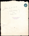 Circa 1910's Jack Lapp Charles Conlon Photo