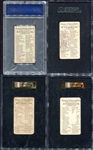 N184 Kimball & Co. Champions of Games & Sports 8 Diff. Graded