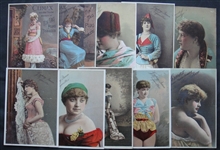 1880's Old Judge Gypsy Queen & Climax Trade Cards 10 Diff.