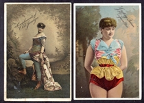1880's Old Judge Gypsy Queen & Climax Trade Cards 10 Diff.