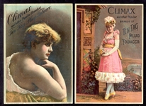 1880's Old Judge Gypsy Queen & Climax Trade Cards 10 Diff.