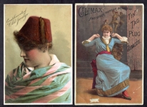 1880's Old Judge Gypsy Queen & Climax Trade Cards 10 Diff.