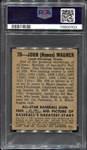 1949 Leaf #70 Honus Wagner PSA 2