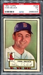 1952 Topps High #329 Ivan Delock PSA 5