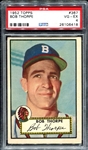 1952 Topps High #367 Bob Thorpe PSA 4