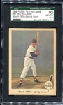 1959 Fleer Ted Williams #50 March 1954-Spring Injury SGC 92