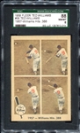 1959 Fleer Ted Williams #58 1957-Williams Hits .388 SGC 88