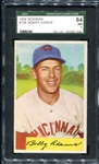1954 Bowman #108 Bobby Adams SGC 84