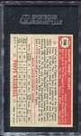 1952 Topps #208 Marlin Stuart SGC 80