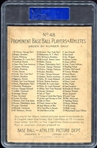 T3 #48 Jack Murray New York Giants PSA 3