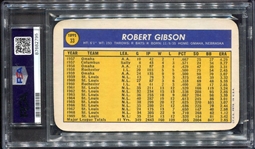 1970 Topps Super #33 Bob Gibson PSA 8