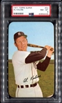 1971 Topps Super #54 Al Kaline PSA 8