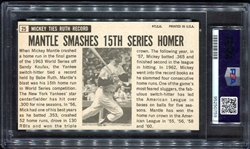 1964 Topps Giants #25 Mickey Mantle PSA 7