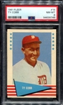 1961 Fleer #14 Ty Cobb PSA 8