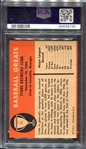 1961 Fleer #14 Ty Cobb PSA 8