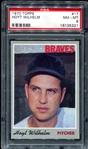 1970 Topps #17 Hoyt Wilhelm PSA 8