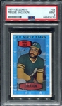 1975 Kellogg's #54 Reggie Jackson PSA 9