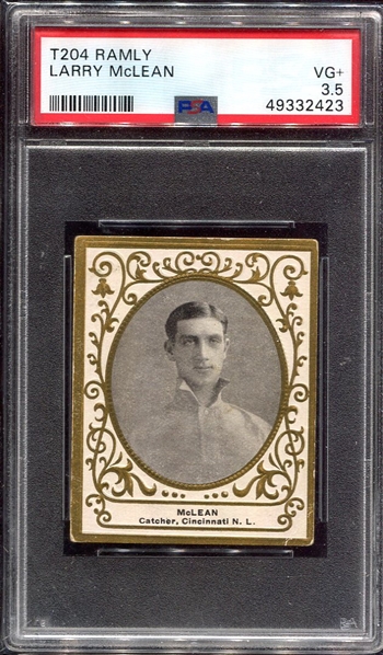 T204 Ramly Larry McClean PSA 3.5