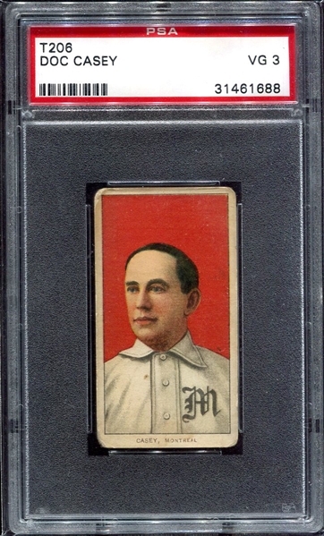 T206 Casey Montreal Cycle 350 PSA 3