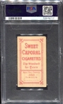 T206 Evers w/Bat Chicago on Shirt PSA 2