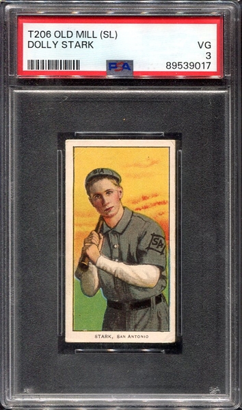 T206 Stark San Antonio Old Mill PSA 3