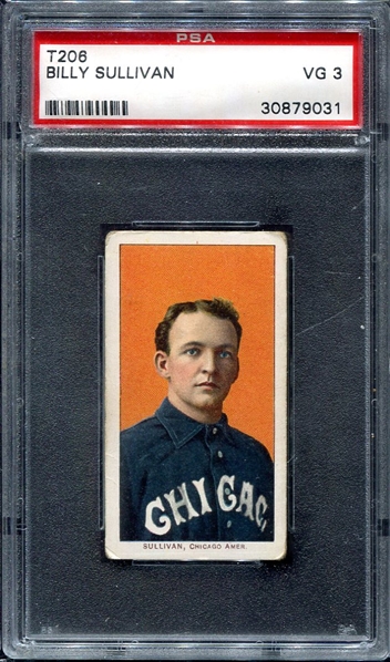 T206 Sullivan PSA 3