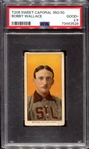T206 Wallace PSA 2.5