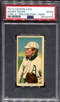 T213 Type 2 Coupon Harry Davis, Philadelphia Amer. PSA 2