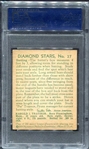 1935 Diamond Stars Pie Traynor PSA 5