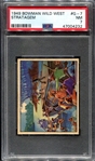 1949 Bowman Wild West #G-7 Stratagem PSA 7