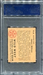1949 Bowman Wild West #H-6 James Millican PSA 7