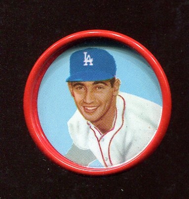1963 Salada-Junket #4 Sandy Koufax