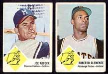 1963 Fleer Baseball Complete Set w/Checklist