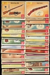 1956 Parkhurst Guns & Pistols Complete Set of 50