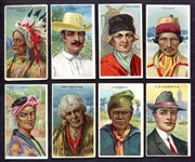 T113 Types of Nations Complete Set of 50 + Back Variations