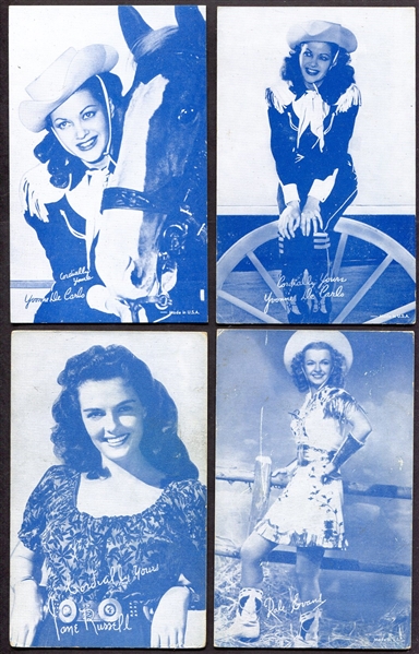 1940s Exhibits Cowgirls White Salutations 23 Different