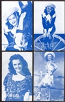 1940's Exhibits Cowgirls White Salutations 23 Different