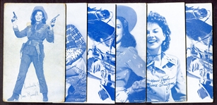 1940's Exhibits Cowgirls Blue Salutations Lot of 16