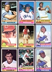 1976 Topps Baseball Complete Set Plus Traded Set